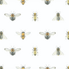 bee tea towel linen 