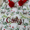 Christmas_sack Xmas Fauna personalised 