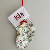 Christmas_stocking_Xmas_Fauna personalised 