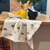 bee tea towel 